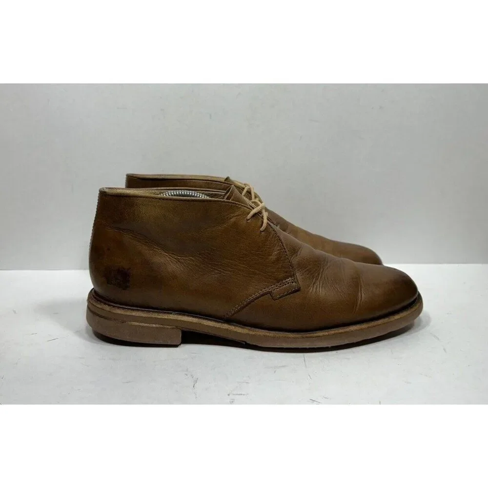 Frye John Addison Chukka Leather‎ Boots Men's Size 11 D 88092 Brown